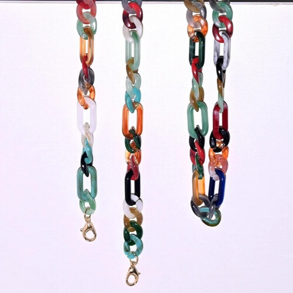 Multicoloured Acrylic Eyeglass Chain Lanyard Sunglasses Reading Eyewear Chain Glasses Accessories Moon Girl