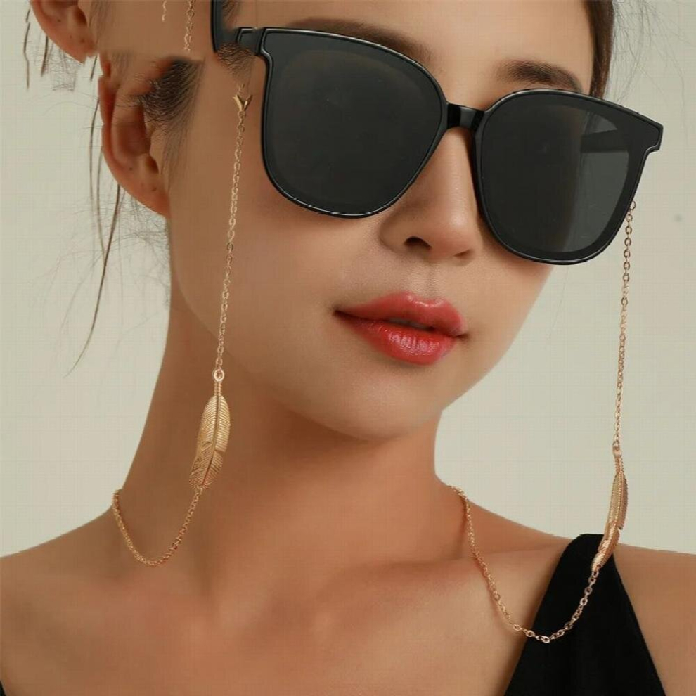 Multicoloured Masking Chains For Women Sunglasses Chains Glasses Cord Holder Leaf Eyewear Lanyard Necklace Strap Rope