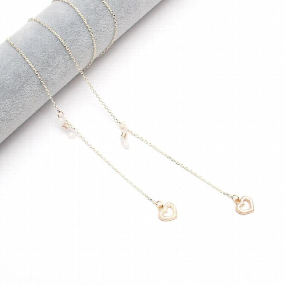 Woman Sunglasses Chain For Women Metal Mask Chains Lanyard Anti-lost Eyeglasses Earphone Holder Cord Necklace