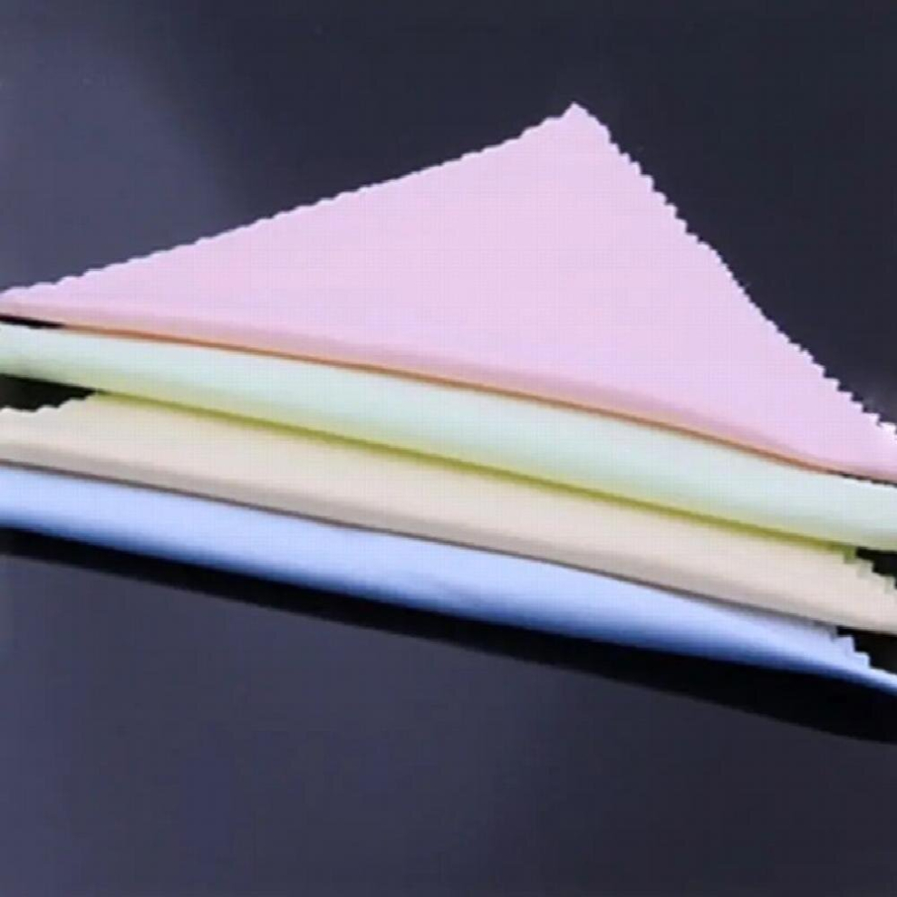 Multicoloured 10Pcs Wiping Cloth Cleaner Glasses Lens Cloth Wipes Sunglasses Microfiber Eyeglass Cleaning Cloth Camera Computer Cleaning Wipes