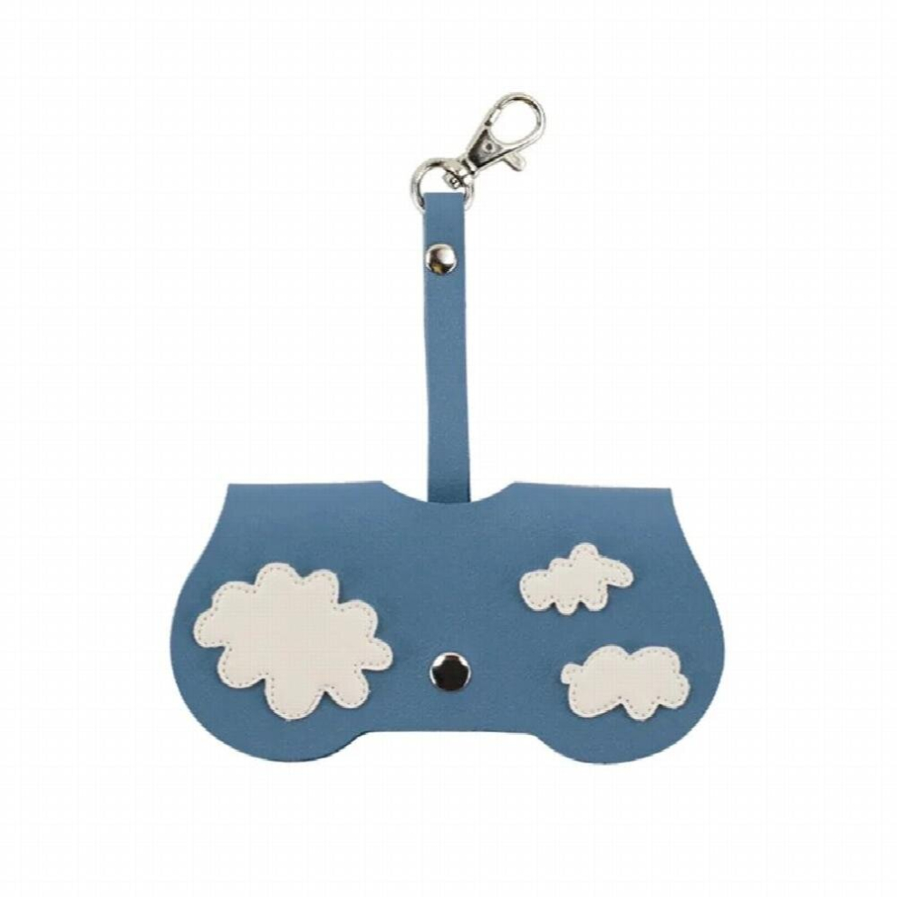 INS Cartoon Women Portable Sun Eye Glasses Box Lips PU Leather Eyewear Case Sunglasses Protection Bags