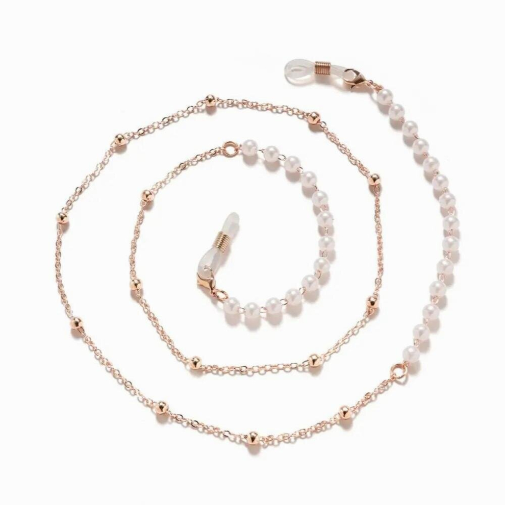 Sunglasses Lanyard Necklace for Women Pearls Eyeglasses Chains Glasses Cord Jewelry Gift Eyewear Accessories