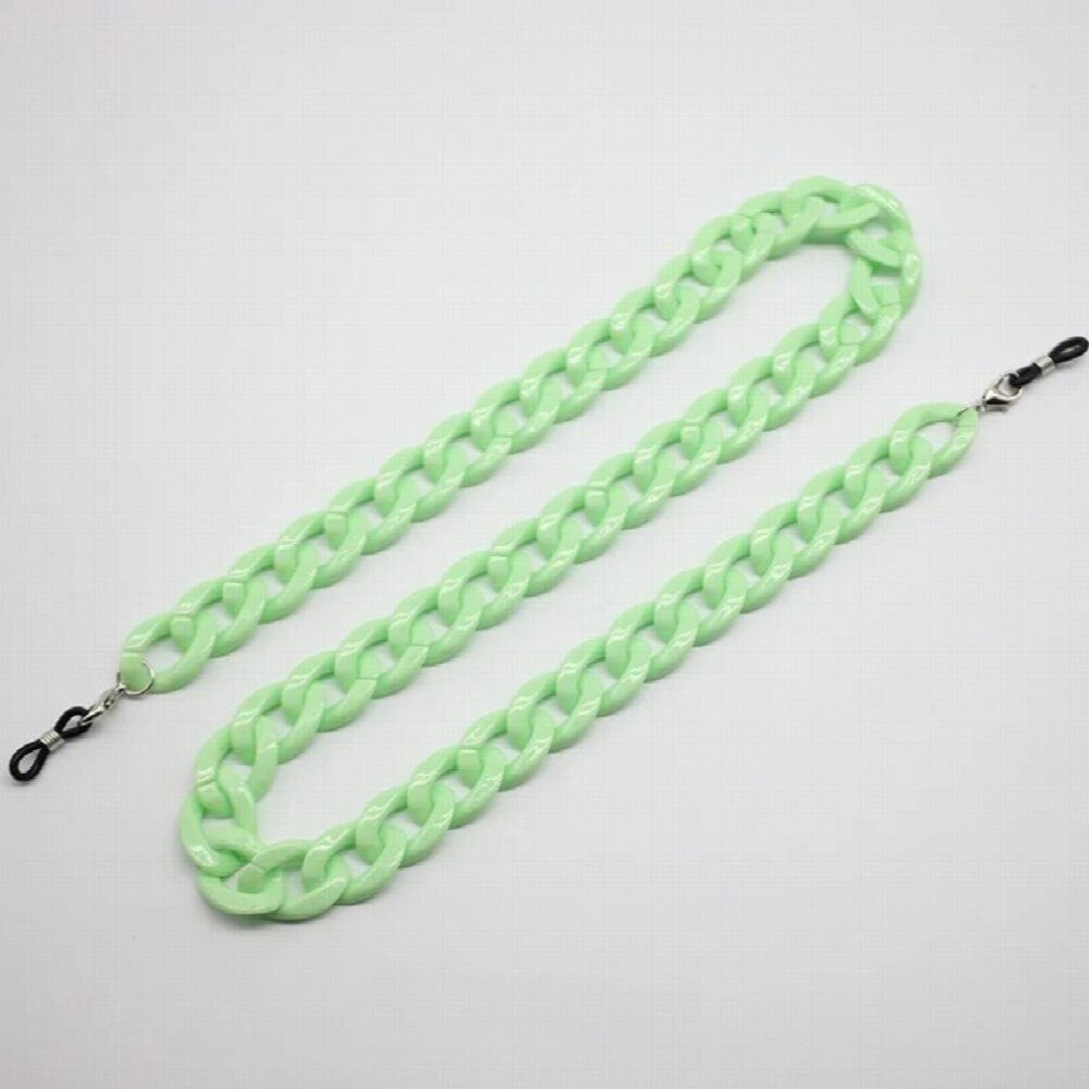 Glasses Chains for Women Candy Acrylic Sunglasses Lanyard Holder Mask Strap Chunky Necklace Eyewear Jewelry Gift
