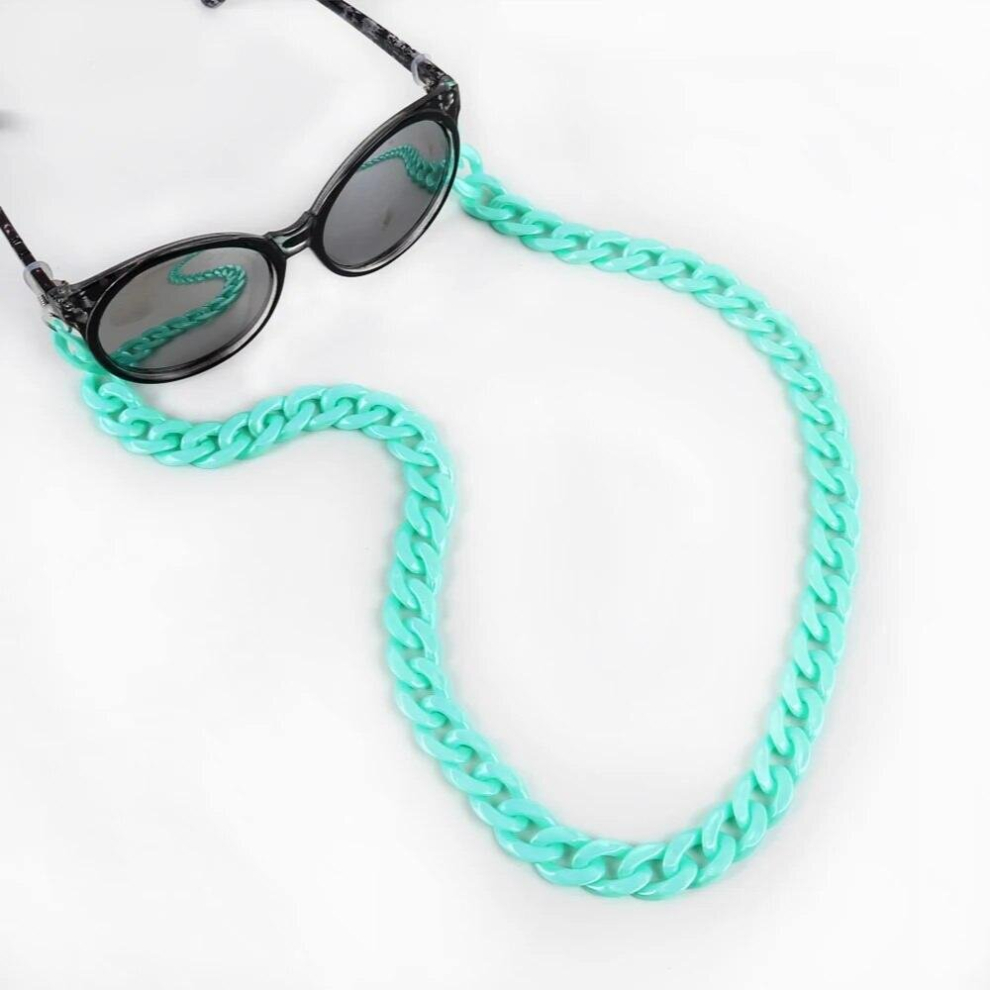 FishSheep Acrylic Glasses Chain Lanyards Cover Holder Mask Chain Hanging Womens Sunglasses Straps Accessories