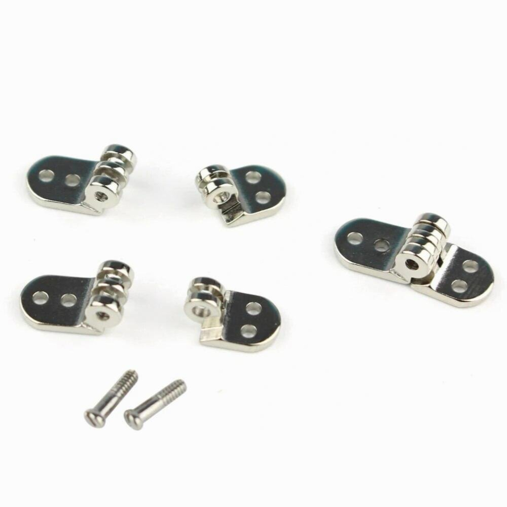 10sets 5mm Width Eyeglasses Hinge 3+2 Plastic Frames Acetate Sunglasses Wooden Glasses Repair Replacement Parts Accessory 9092