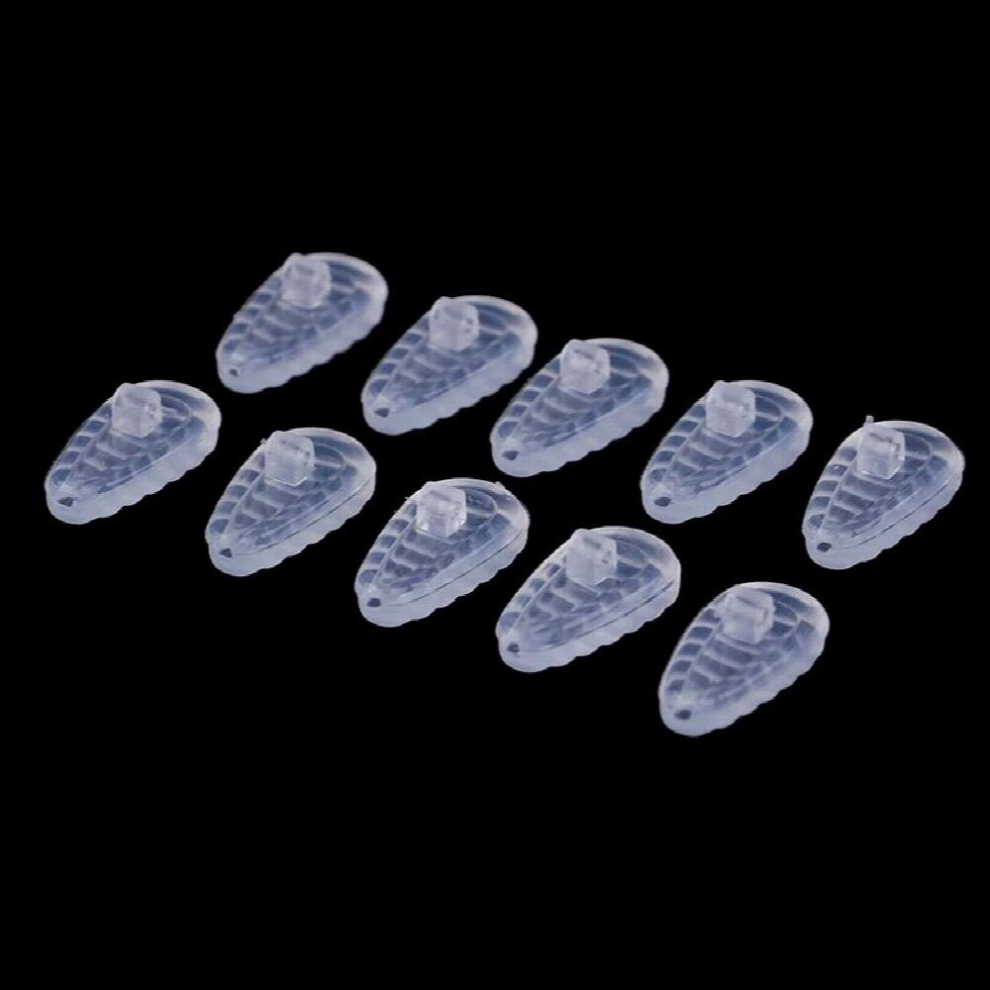 Multicoloured Silicone Air Chamber Nose Pads For Glasses Eyeglasses Sunglasses Screw Push Sunglass Accessories