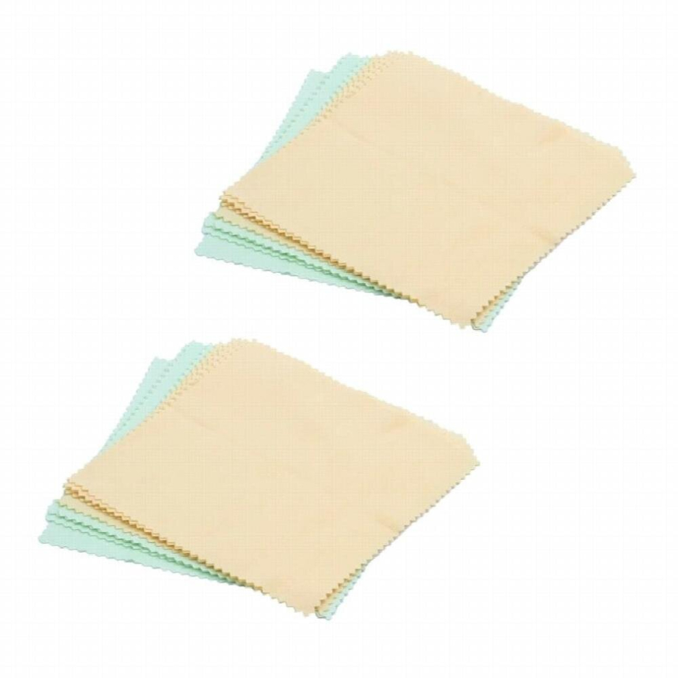 Multicoloured 20X Microfibre Cleaning Cloth For Lenz/Clenz/Glasses/Lens Optical Wipes Spectacles/Cameraspectacles / Sunglasses