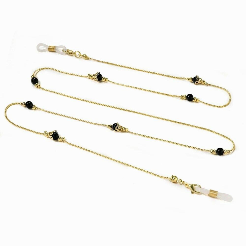 Multicoloured Anti-Lost Beaded Glasses Chain Women Sunglasses Lanyard Eyewear Neck Strap Eyeglasses Holder Retainer