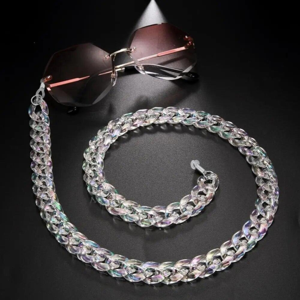 Skyrim Gloss Acrylic Sunglasses Chains Women Girls Reading Glasses Chain Lanyard Eyewear Cord Eyeglass Rope Strap Gift