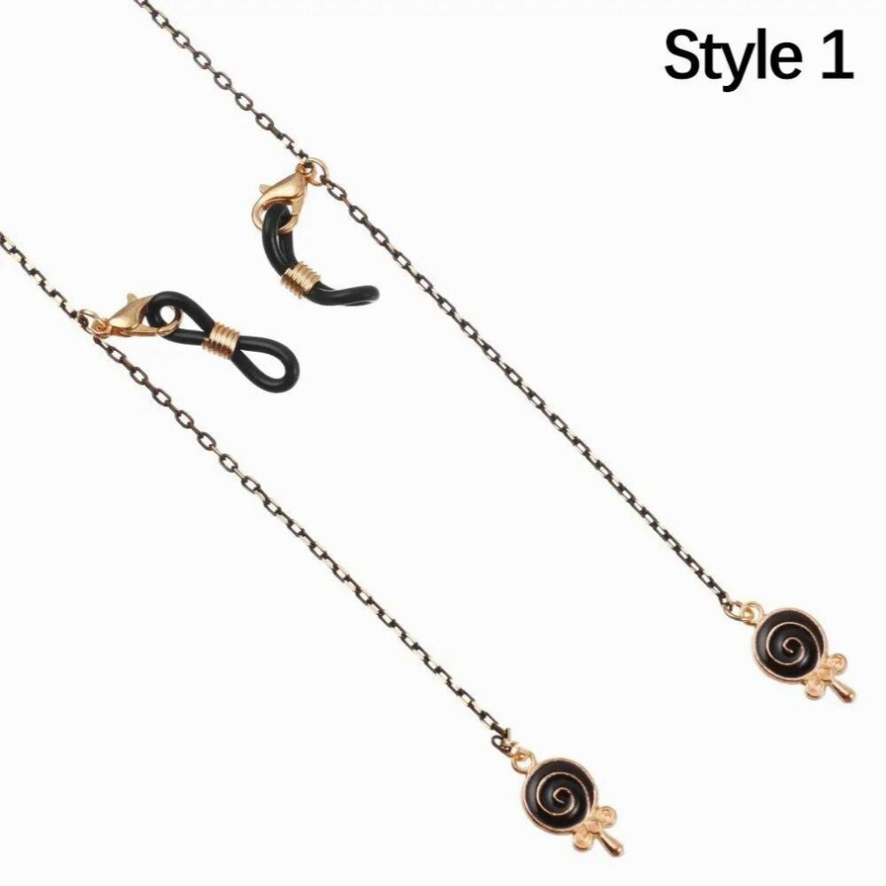 Multicoloured Sunglasses Glasses Chains Lanyards Accessories Masked Eyeglass Eyewear Chain For Women Men