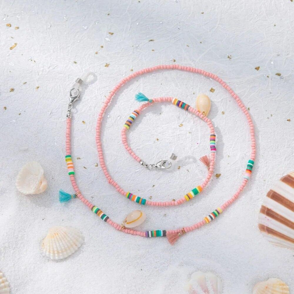 Women Girls Bracelet Bohemia Sunglasses Strap Anti-lost Spectacle Cord Mask Chain Mask Lanyard Glasses Chain
