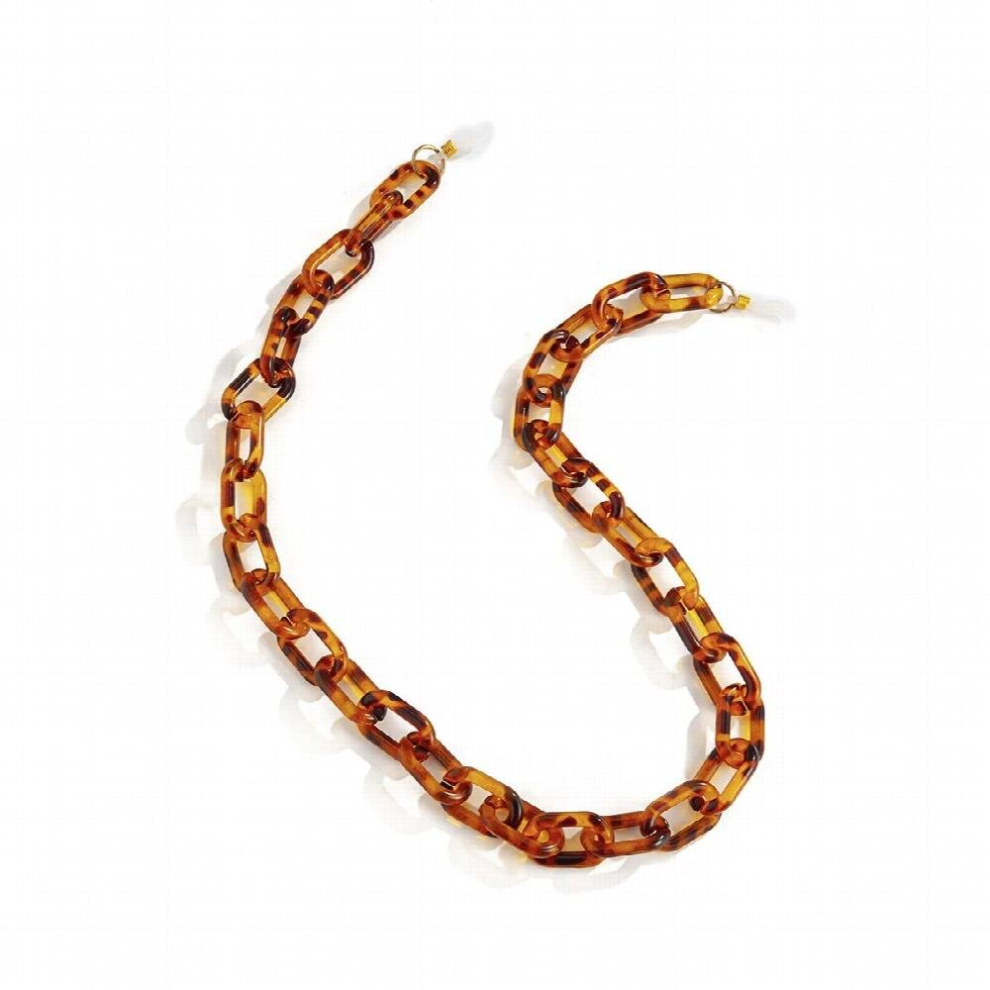 Leopard Chain for Mask Glasses Women Men Acrylic Resin Sunglasses Chains Lanyard Reading Eyeglasses Cord Neck Strap Rope