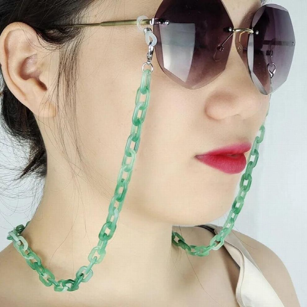 Multicoloured 1Pc Face Mask Chains Lanyard Acrylic Womens Mens Chain On The Neck Glasses Cord Holder Sunglasses Rope Hang Masks Necklaces