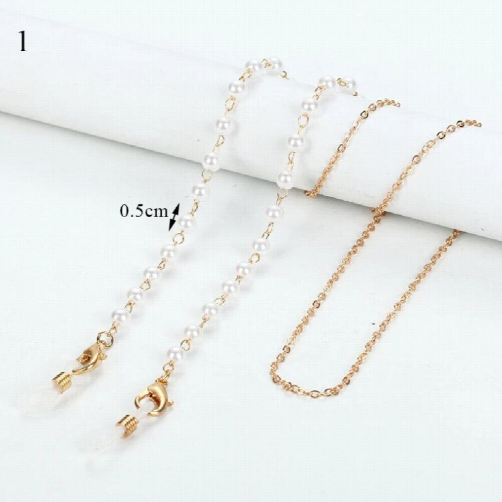 Sunglasses Chain Mask Hanging Chain Round Rose Star Shape Glasses Chain Lanyard Neck Eyewear Accessoriess