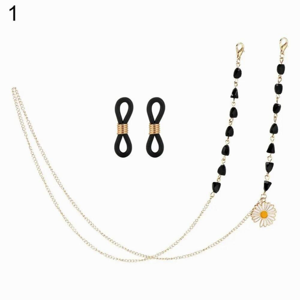 Metal Butterfly Sunglasses Glasses Chain Women Long Chain For Eyeglasses Chain Cord Holder Rope Neck Strap Lanyard