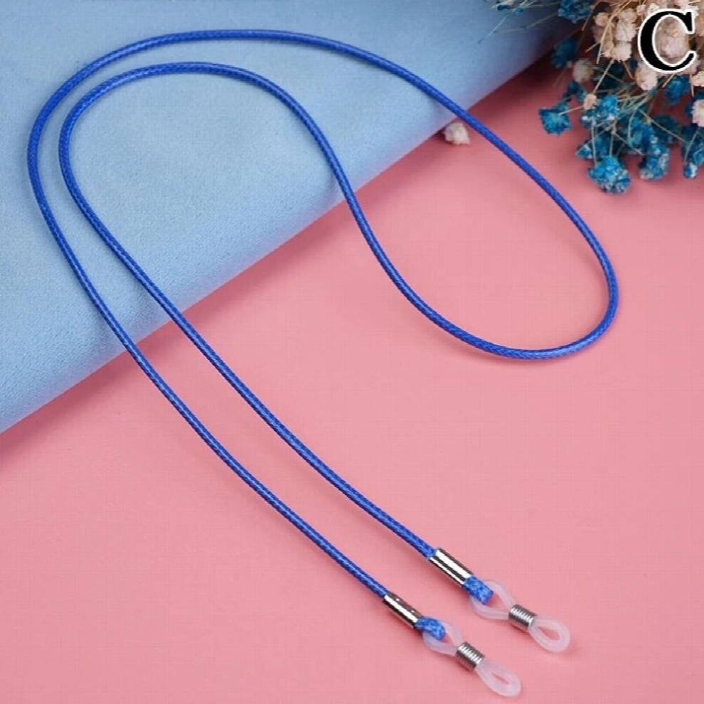 Glasses Strap Adjustable Sunglasses Eyeglasses Rope Lanyard Holder Mask Chain Wax line Strap Hanging Rope Anti Slip Glasses