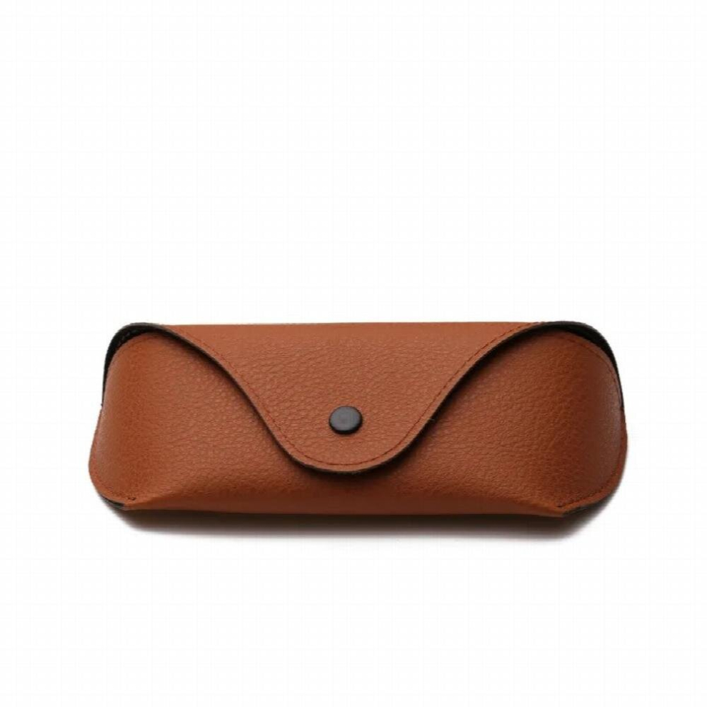 PU Leather Eyewear Cases Cover for Sunglasses Women Eyeglasses Case Men Reading Glasses Box With Metal Buckle Eyewear Cases