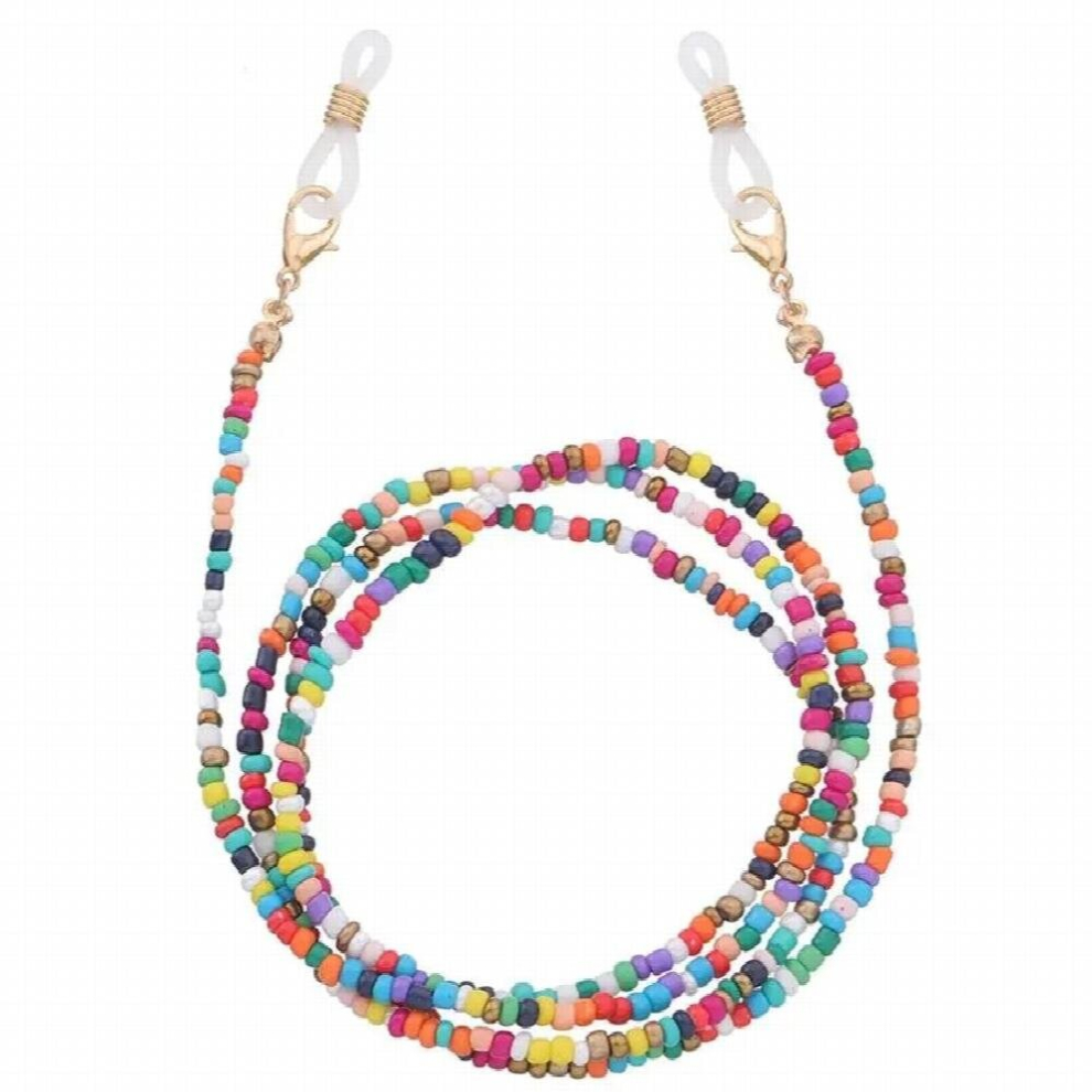 Neck Chains Glasses Chain Bead Eyeglass Chain on the neck Bead Sunglass Chain for Mask Eyeglass Strap Eyewear Accessories