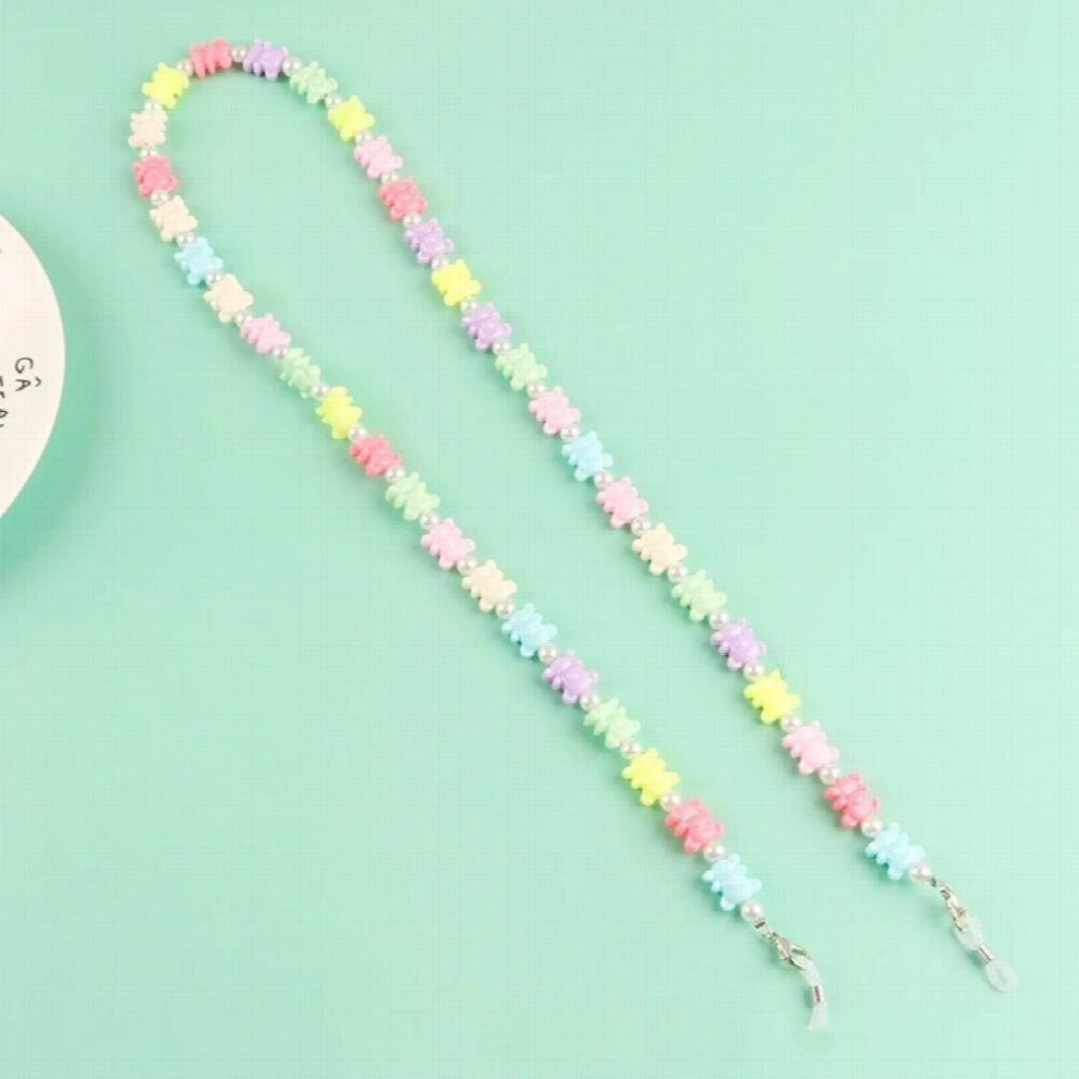 Colorful Eyeglasses Chain Anti-lost Sunglasses Spectacle Holder Anti-Drop Neck Cord Mask Chain Lanyard Eyewear Jewelry For Women