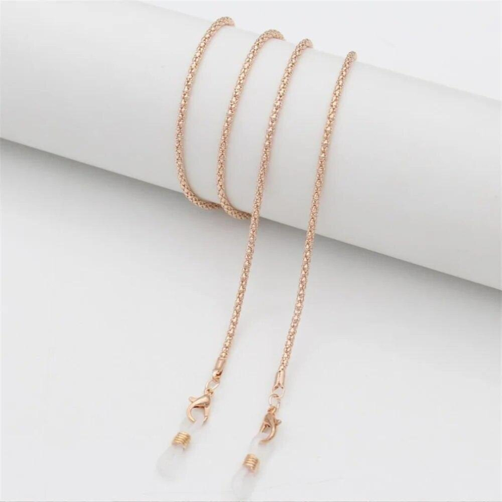 Glasses Chains Eyeglasses Sunglasses Spectacles Metal Glasses Chain Glasses Lanyard Non-Slip Glasses Lanyard Mask Chain