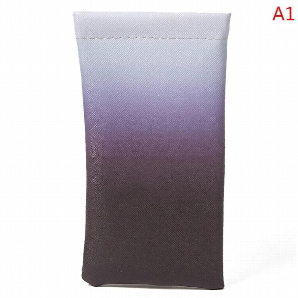 Fashionable Sunglasses Bag PVC Glass Case Pouch Mobile Phone Wallet Storege Case Portable Glasses Storege Case With Cloth