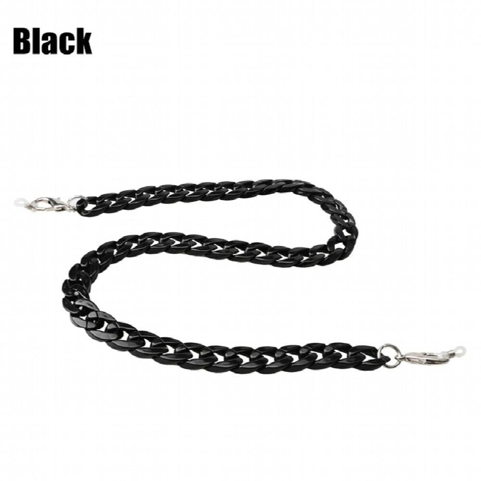 Wide Acrylic Sunglasses Chains Women Reading Glasses Rope Hanging Neck Cord Holder Chain For Glasses Strap Accessories