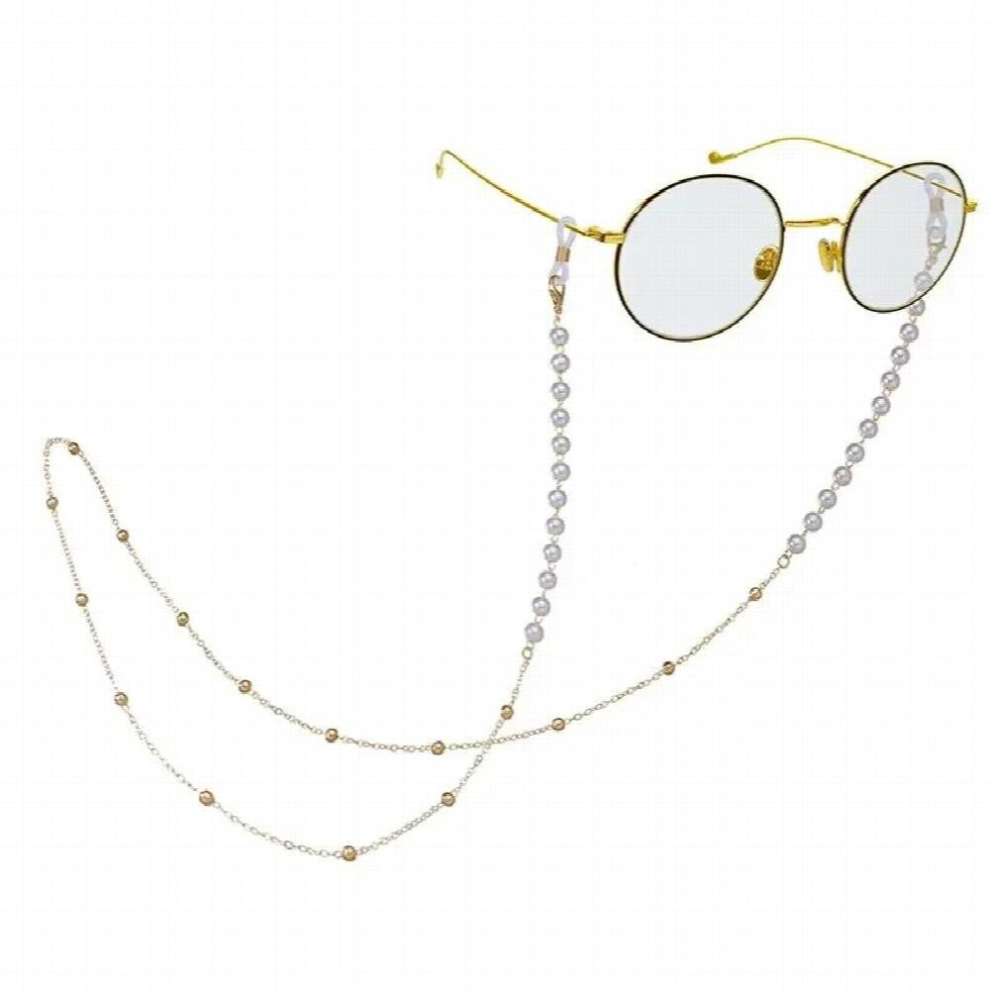 Eyeglass Strap Neck Chains Glasses Chain Sunglasses Chain On The Neck Neck Cord Glasses Slip Metal Chain for Mask