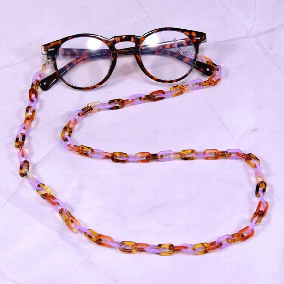 Acrylic Sunglasses Chain Glasses Neck Strap Lanyard Eyewear Rope Hang Mask Cord Necklace Accessory Gift For Women