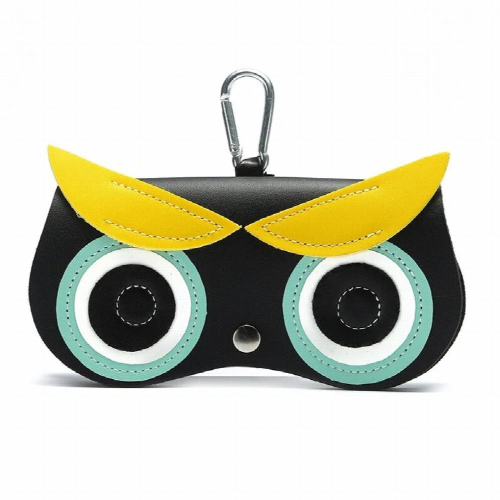 INS Cartoon Women Portable Sun Glasses Bag Eye Glasses Box PU Leather Eyewear Case Sunglasses Protection Bags Pendant-image-OPC-PCRH7CH-NEW