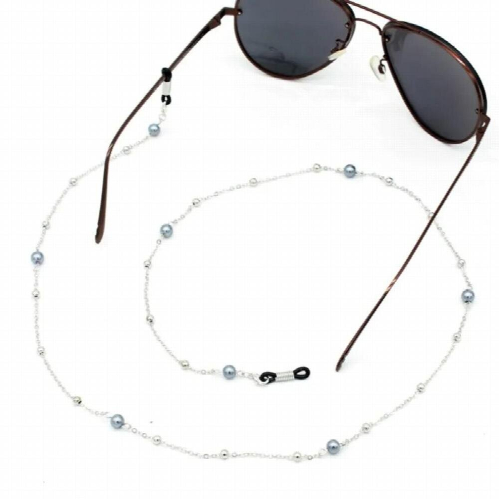 Women Beaded Sunglass Eyeglasses Reading Glasses Chain Cord Holder