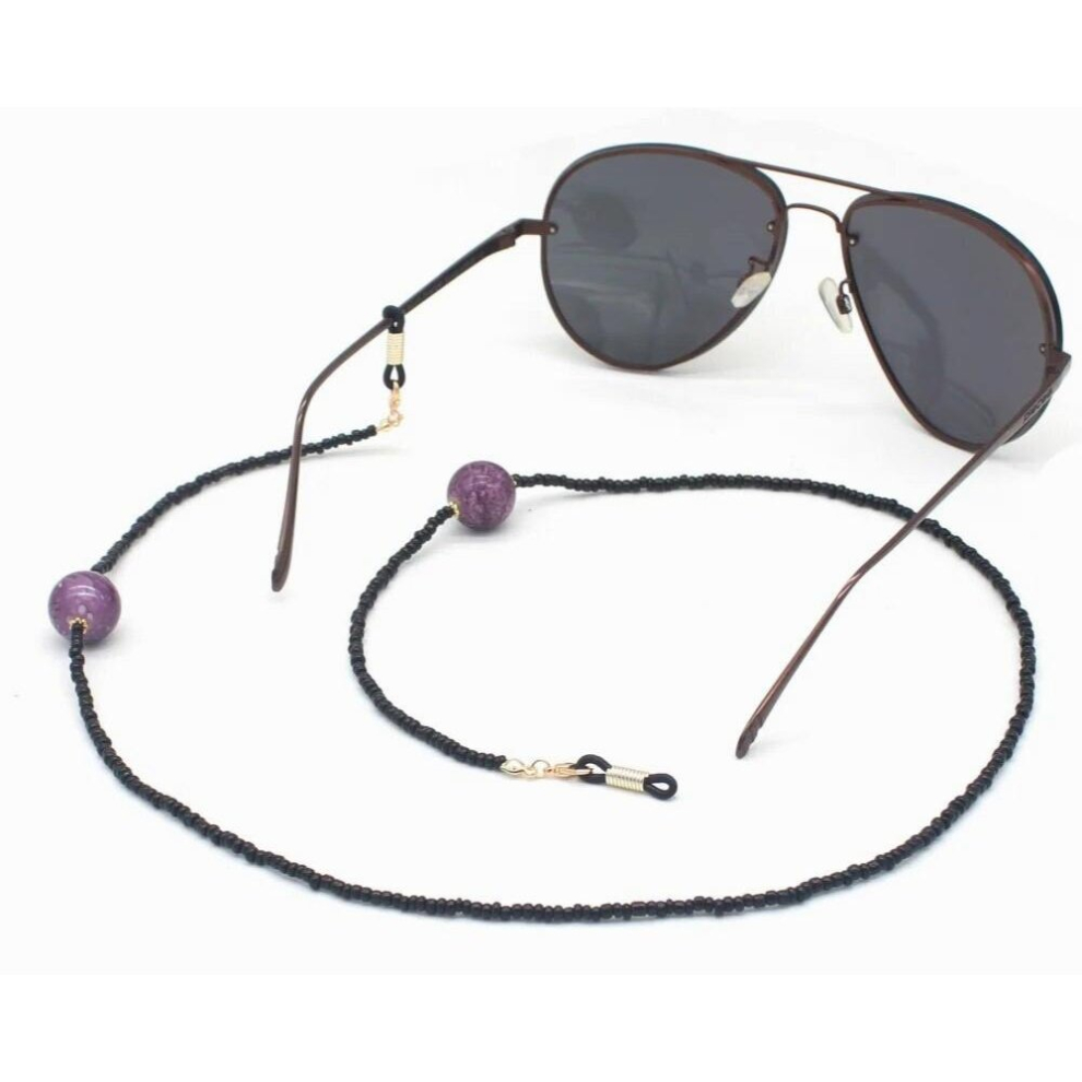 Multicoloured Reading Glasses Chain Women Sunglasses Cords Beaded Eyeglass Lanyard Hold Straps Eyewear Retainer