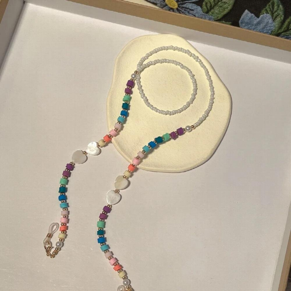 Colorful Sunglasses Mask Chains Lanyard for Women Men Eyeglasses Chains Anti-lost Earphone Holder Necklace