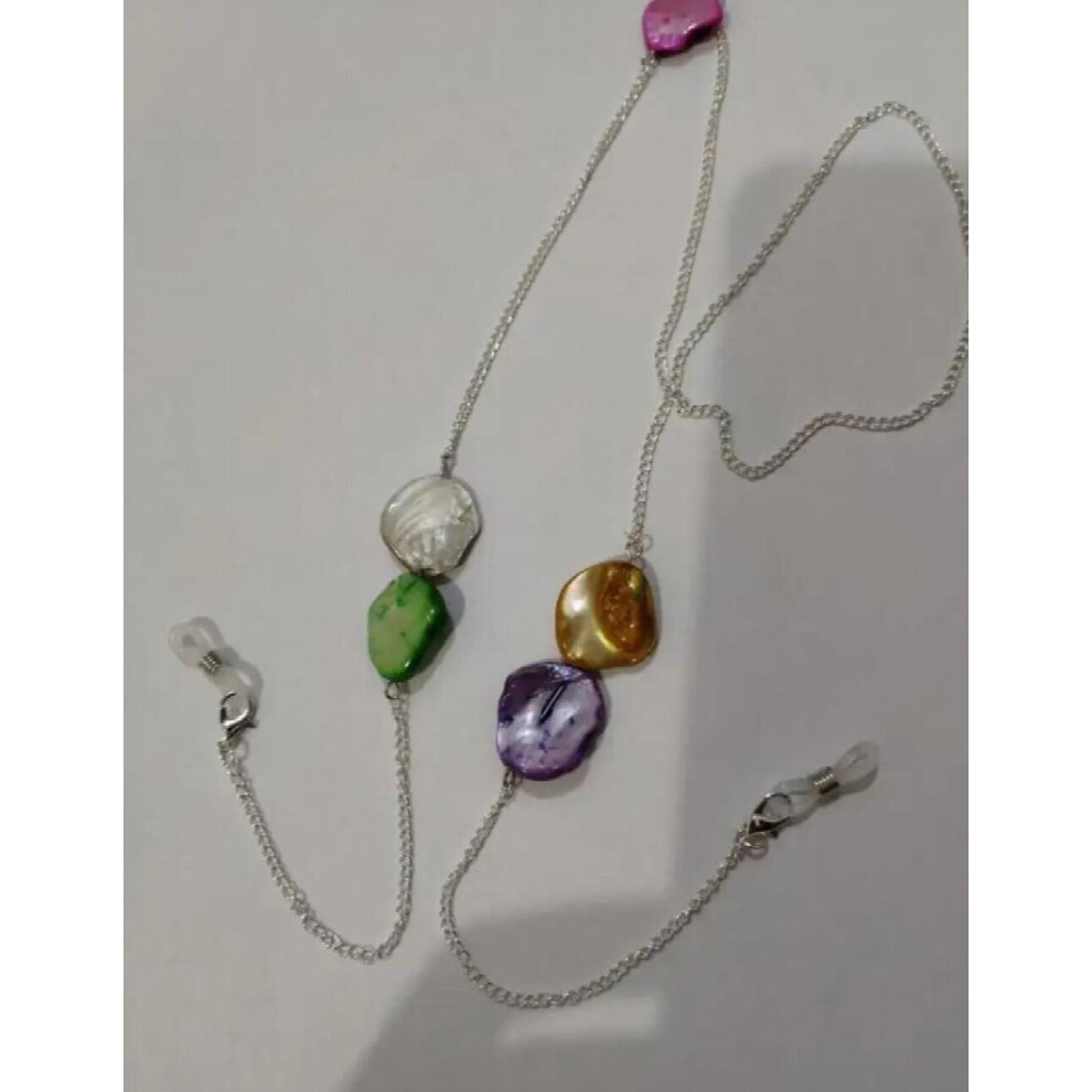 Random Shell Charm Sunglasses Eyeglass Chain Non-slip Glasses Chains Holder Lanyard