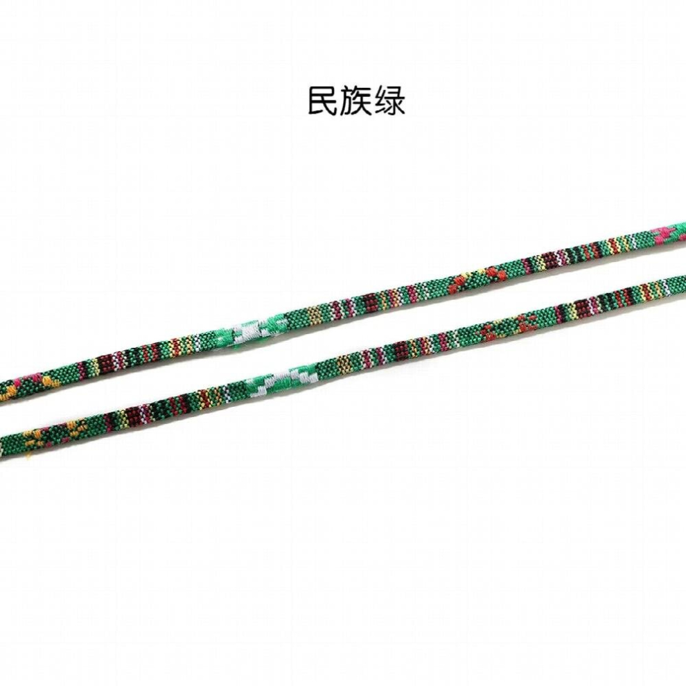 Multicoloured Eyeglass Chains Practical Sunglasses Cotton Neck String Cord Retainer Strap Eyewear Lanyard Holder High-End Ethnic Rope Chain