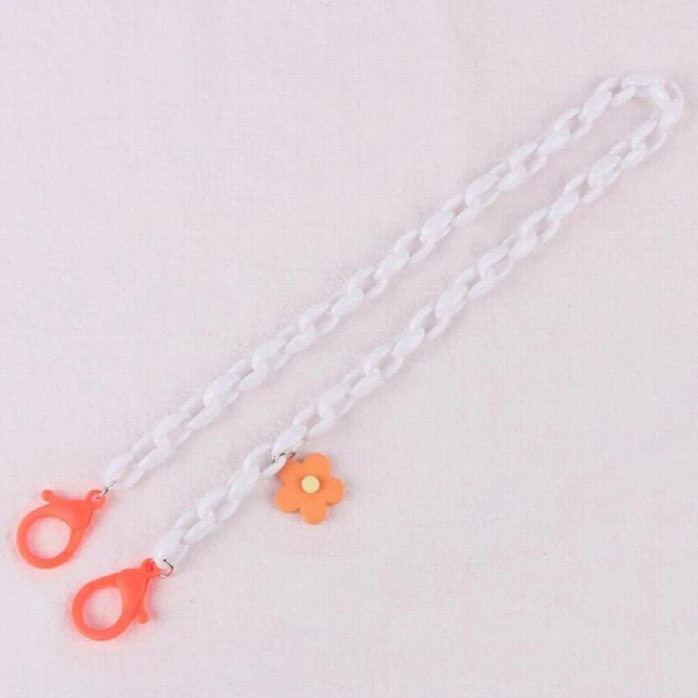 Acrylic Eyeglasses Chain For Children Anti-lost Flower Charm Face Mask Sunglasses Reading Glasses Lanyard Holder Strap