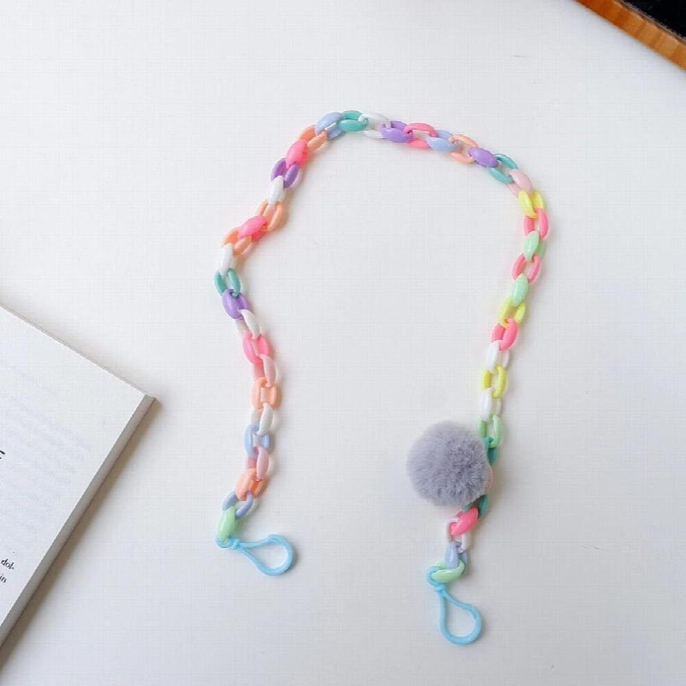 Colorful Mask Lanyard Acrylic Glasses Chain Mask Neck Holder Anti-lost Sunglasses Straps Cord Eyewear Accessories