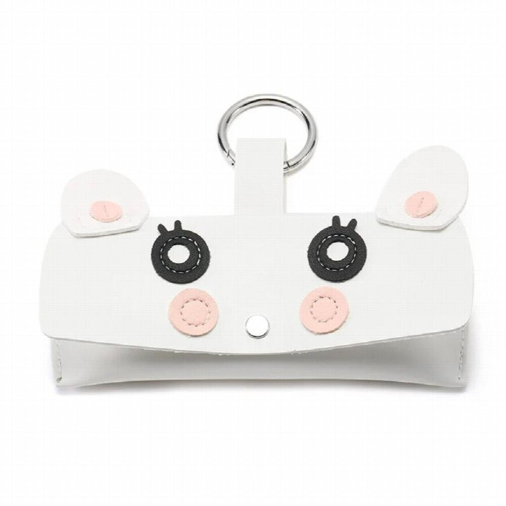 INS PU Leather Cartoon Eye Glasses Case Storage Protection Sun Glasses Box Portable Eyewear Pouch Eyewear Accessoires