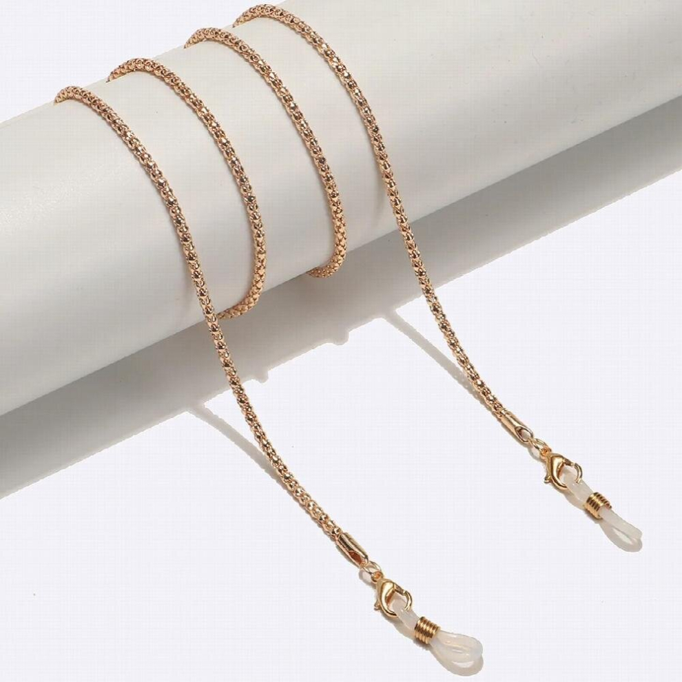 Silver Reading Glasses Chain For Women Metal Sunglasses Cords Lanyard Metal Rope Eyewear Accessories