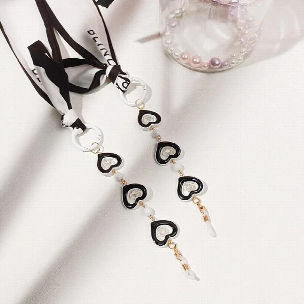 Acrylic Glasses Chain Mask Lanyard Heart Ring Cap Chain Anti-lost Rope Sunglasses Chains
