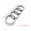 ( Silver, 285mm) Audi Rings Logo Front Grill & Rear Trunk Emblem 1