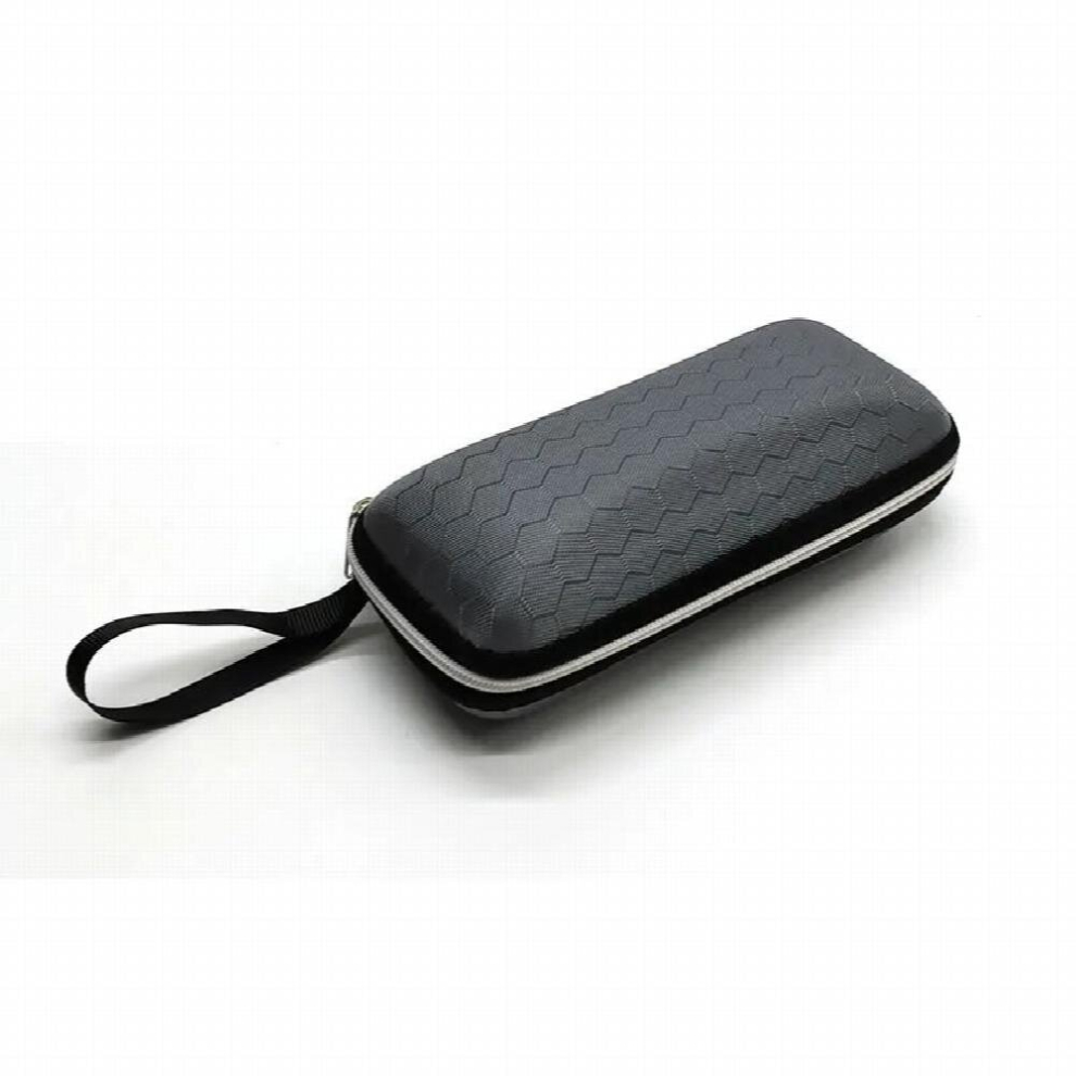 Chevron Spectacle Case For Sun Glasses Hard Sunglasses Cases Women Men Spectacles Box Sunglass Accessories Alloy Zipper