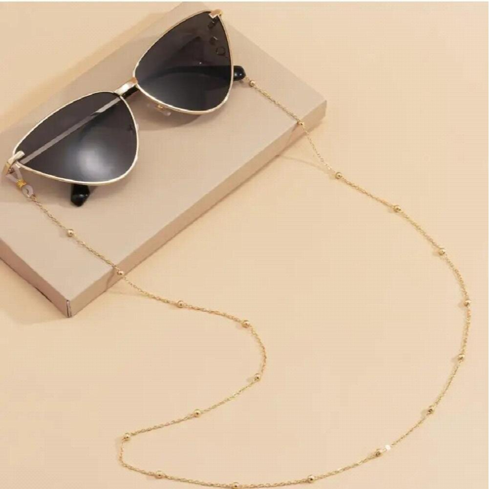 Multicoloured Eyeglass Chain Sunglasses Reading Beaded Glasses Chain Eyewear Rope Lanyards Rose Glasses Cord Neck Strap