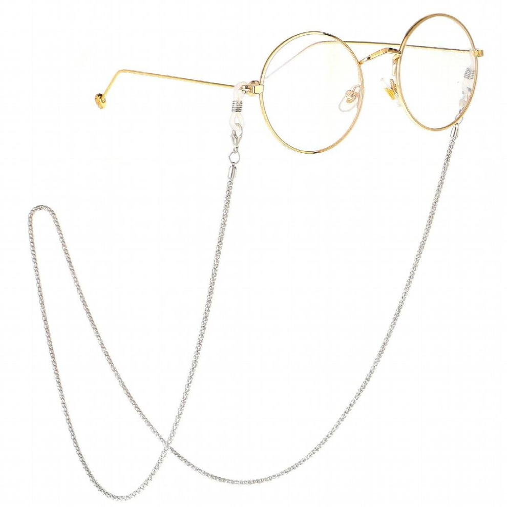 Silver Women Reading Glasses Chain For Women Metal Sunglasses Cords Lanyard Metal Rope Eyewear Accessories