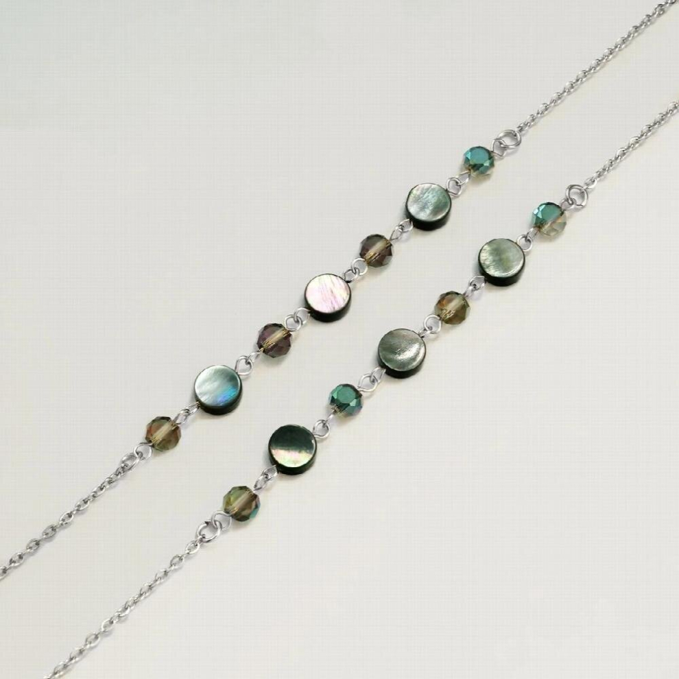 Shell Crystal Glasses Chain Sunglasses Chain Sunglasses Masked Glasses Chain Lanyard