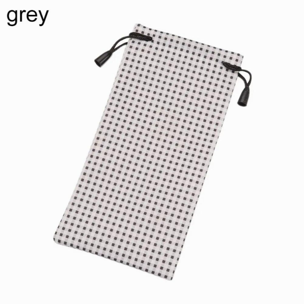 1PC Printed Glasses Cloth Bag Dustproof Waterproof Sunglasses Pouches Durable Soft Cloth Dust Pouch Optical Glasses Carry Bag
