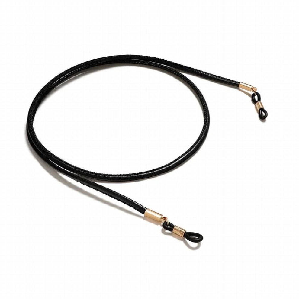 Black Sunglasses Chains Artificial Leather Woven Rope For Glasses Eyeglasses Strap Tm034