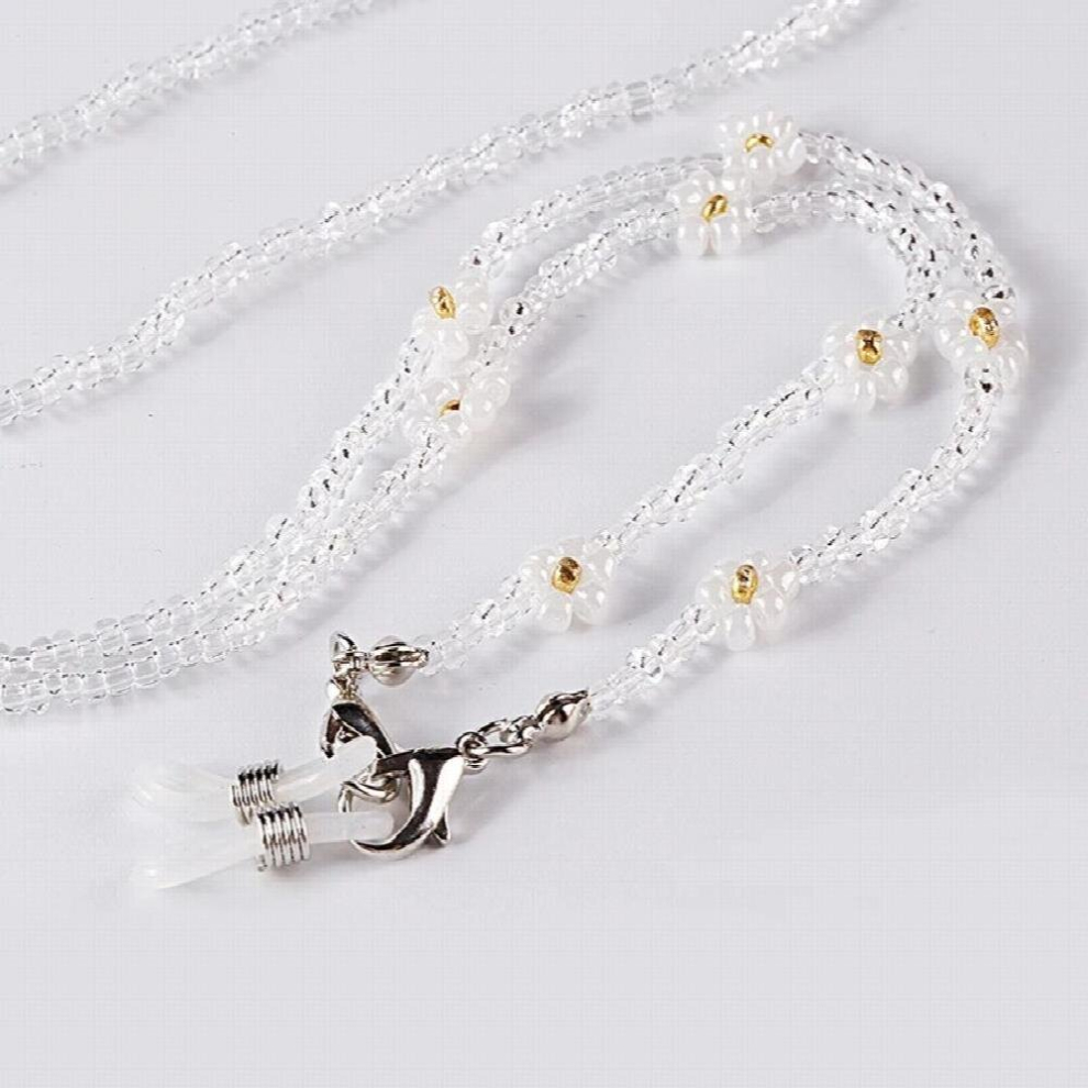 Colorful Flower Beaded Glasses Chain for women Men Mask Chain Strap Sunglasses Lanyard Rope Neck Strap Eyewear Accessoriess