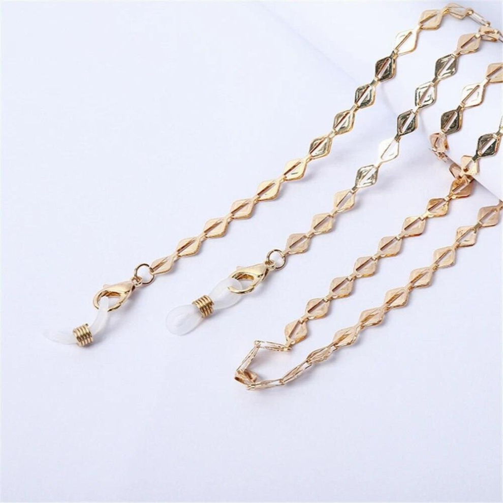 Glasses Chain For Women Men Bohemian Daisy Sunglasses Chains Earphone Holder Mask Hanging Rope Eyeglass Chain