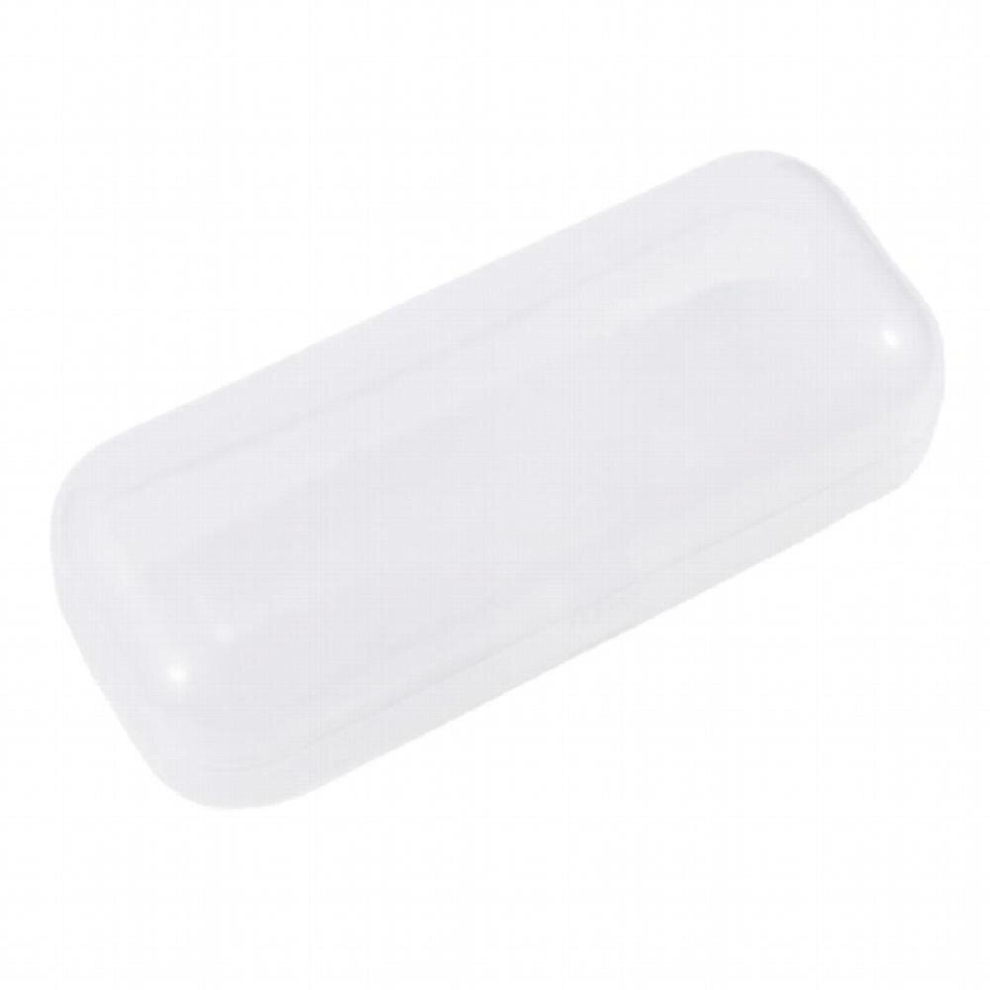 Hard Eyeglass Case Compression Resistant Rectangular Clear Plastic Sunglass Box