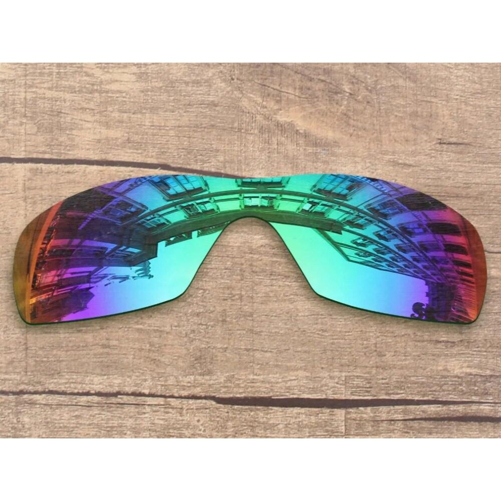 Jade Mirror Polarized Replacement Lenses for-Oakley Dart Frame
